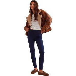 Free People Womens Infinite Stretch Tapered Regular Jeans, NWT